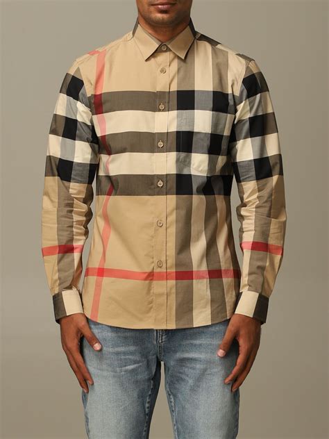 big and tall burberry shirt|Men’s Designer Shirts .